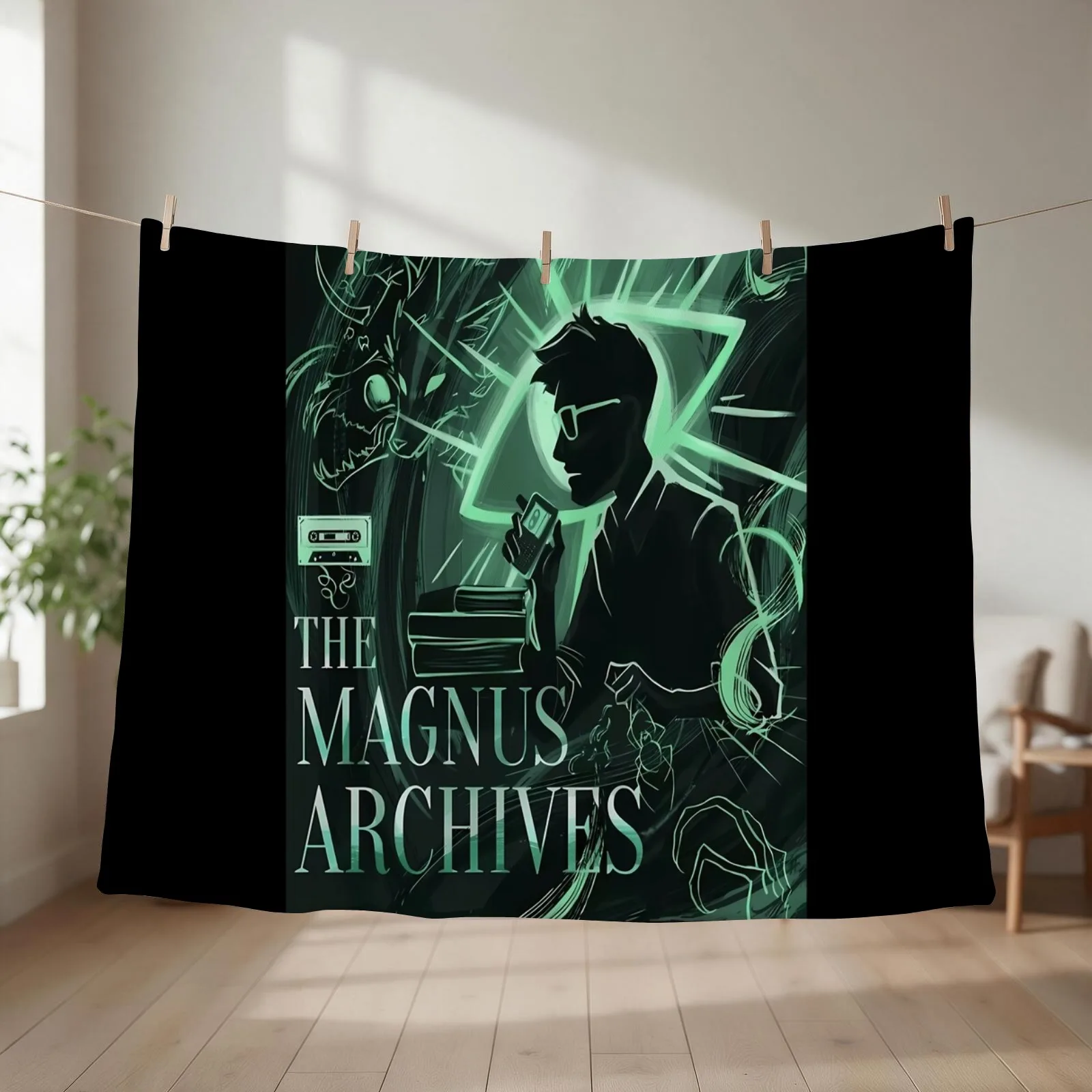 The magnus archives Throw Blanket couch cozy soft plush fuzzy picnic outdoor blanket