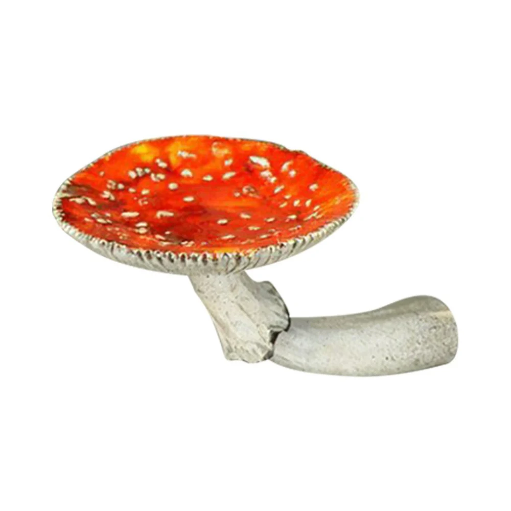 Mushroom Hanging Shelf Resin Wall Floating Shelf Amanita Mushroom Shape Home Decor Ornaments for Wall Hanging Shelves