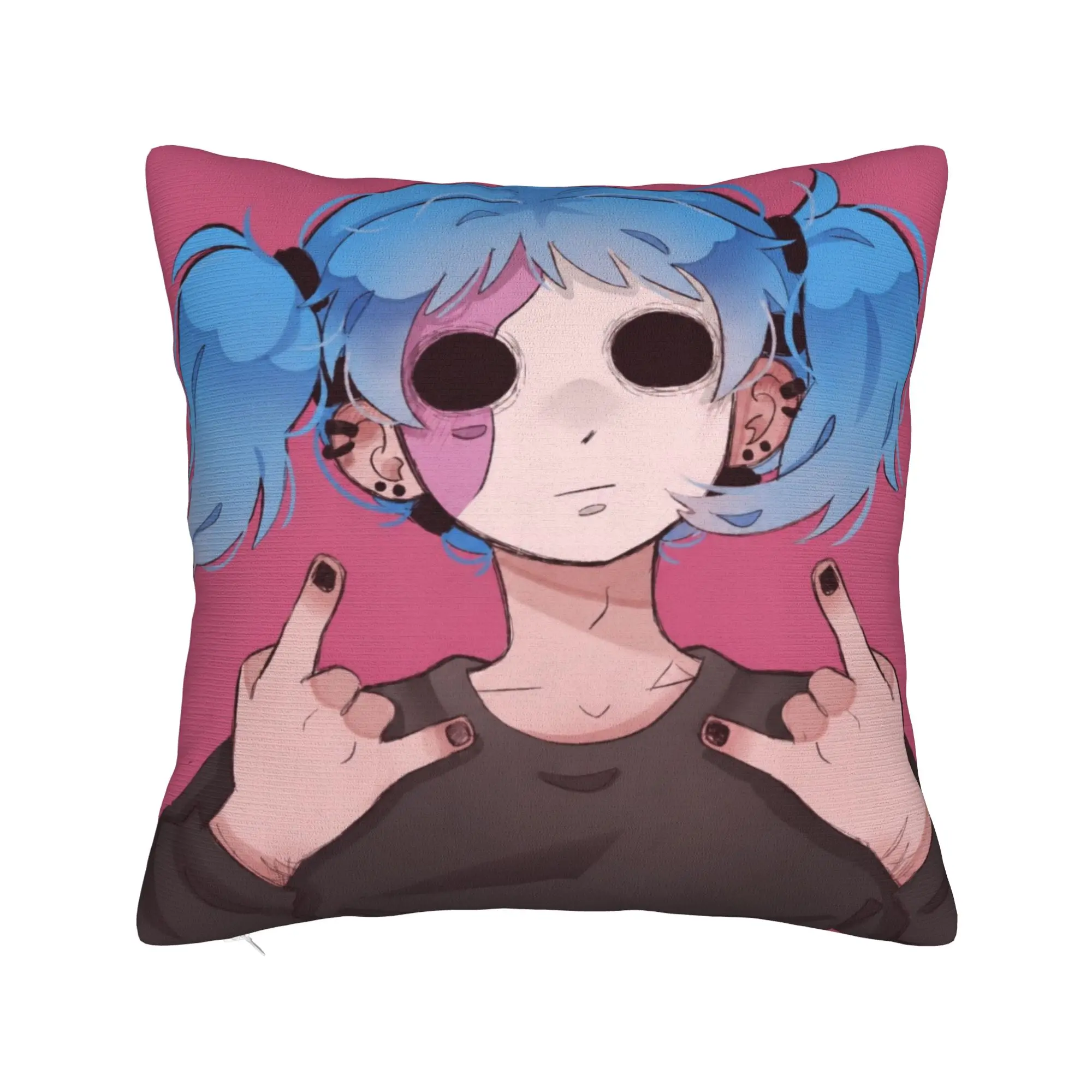 Bed Decor  Sally Face Sal Fisher Indie Pillowcase Merch  Pillow Covers Zipper Multi-Size
