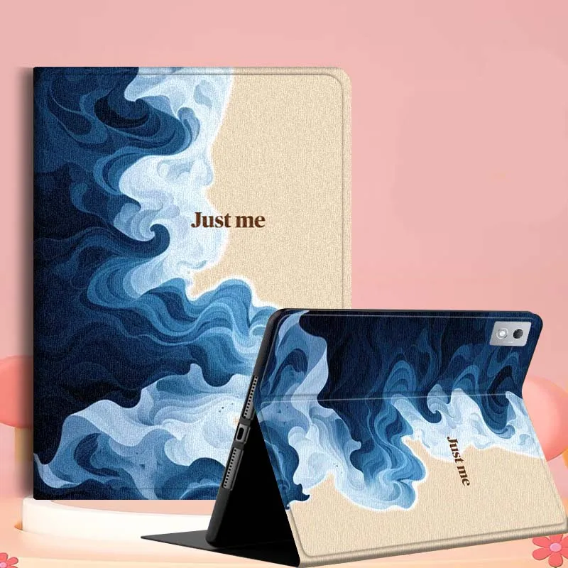 

Art Creativity Wave Patterns For Lenovo Tab Xiaoxin Pad 700 Y900 Gen4 K10 P11 GT K11 3rd P11 P12 Plus Pro Gen Tablet Case