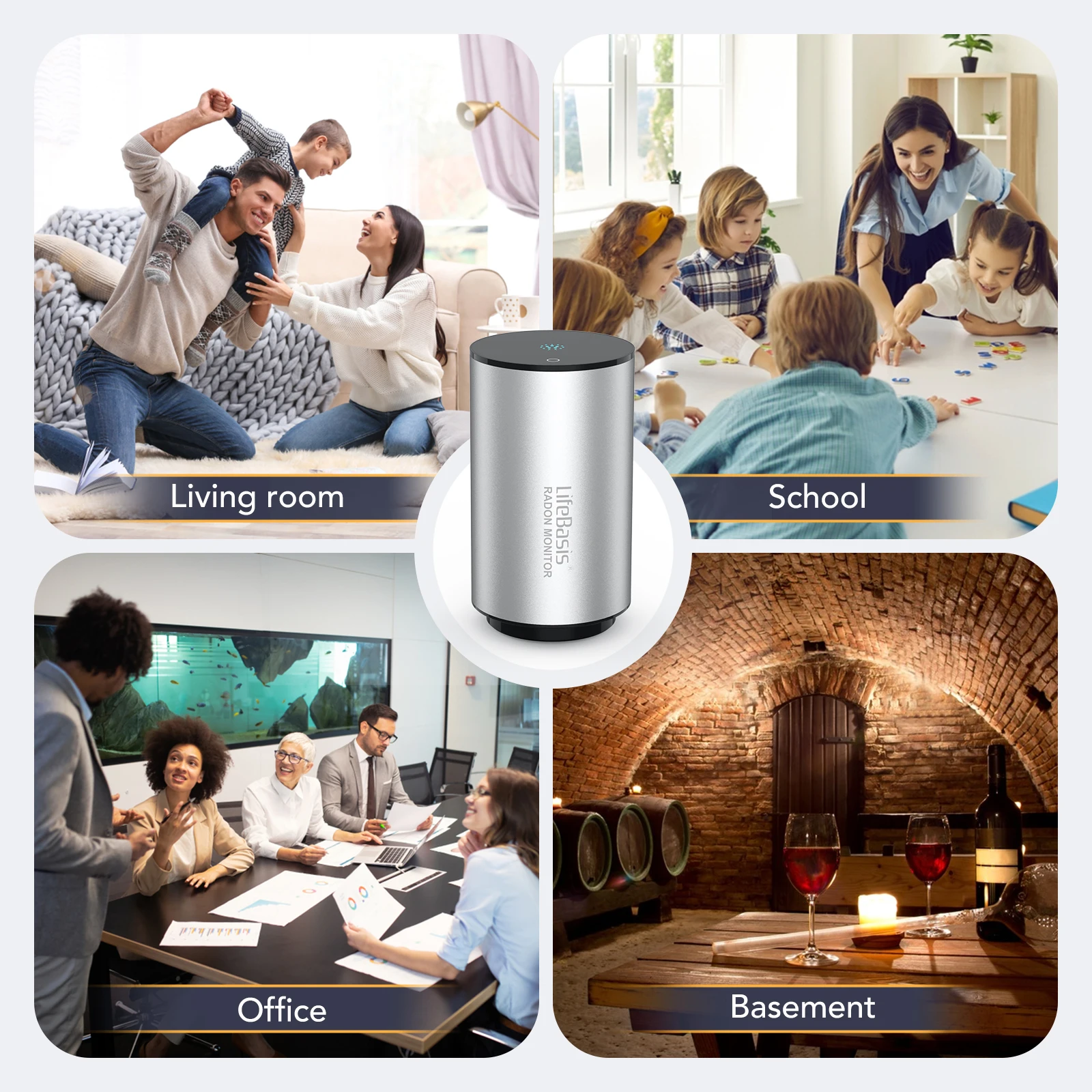 حار بيع WIFI مراقبة طويلة الأمد المتكاملة الصوت الهواء راندون المنزل مع جهاز استشعار غرفة النبض أيون