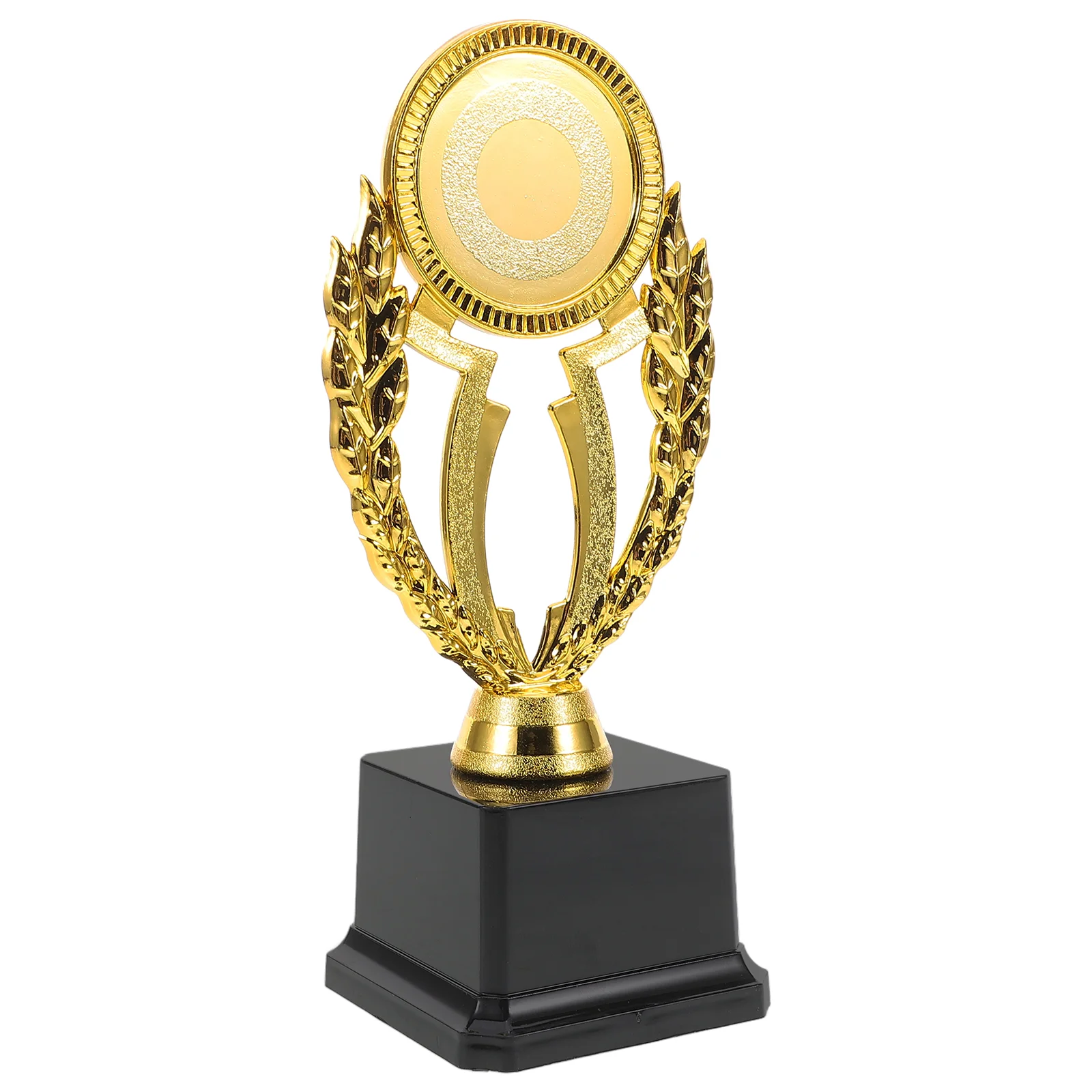 

Trophy Gold Plastic Trophies Competition for Winners Small Awards Soccer Kids Golf Child Little