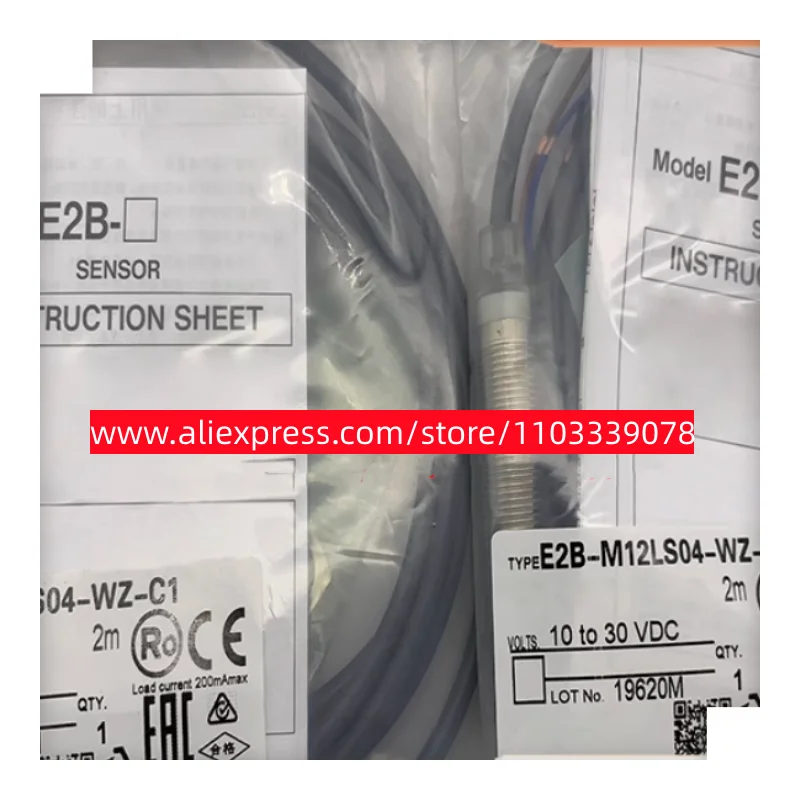 3PCS New approach switch E2B-M12LS04-WZ-C1 E2B-M12LS04-WP-C1 E2B-M12LS04-WP-B1