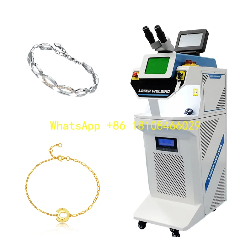 Jewelry Welding Machine - 200W for Stainless Steel, Gold, Silver & Platinum Soldering