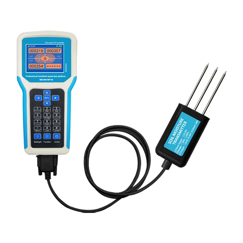 Analizador de PH de suelo portátil, dispositivo 7 en 1, integrado, Sensor NPK