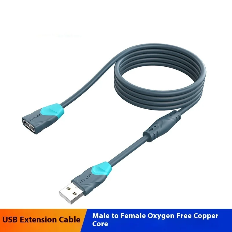 USB2.0 Extension Cable USB Male to Female M/F High Quality Data Cable Bi-Colour Mode