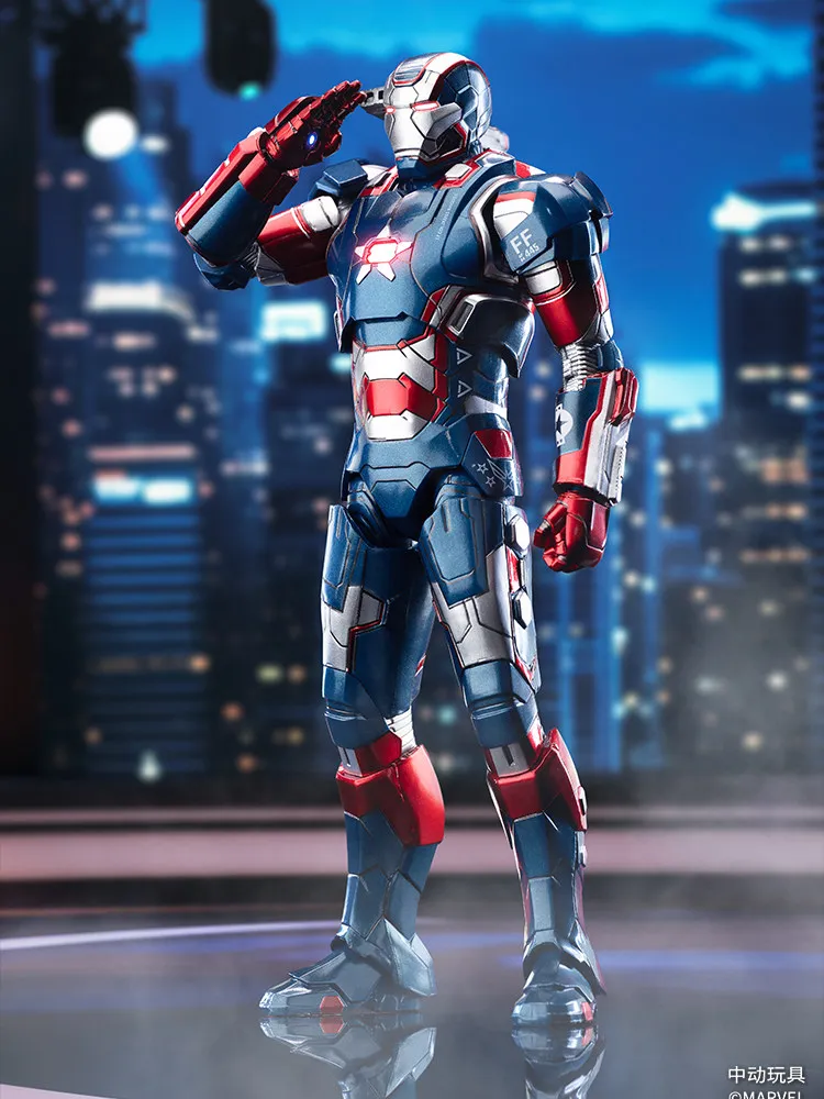 zd-toys-iron-patriot-10-figurine-d'action-7-pouces-echelle-1-10-articulations-mobiles-modele-iron-man-3-jouet-de-collection-pour-exposition