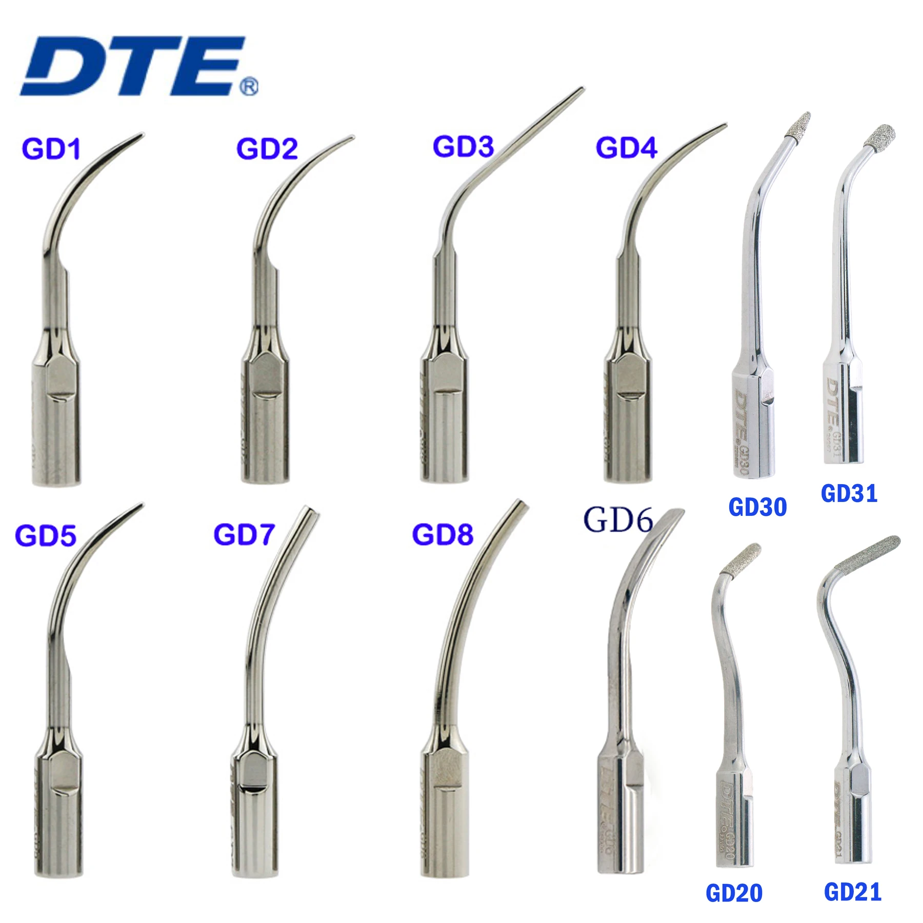 DTE oryginalny Dental naddziąsłowy skalowanie skaler ultradźwiękowy końcówka rękojeść kompatybilny z SATELEC NSK Acteon