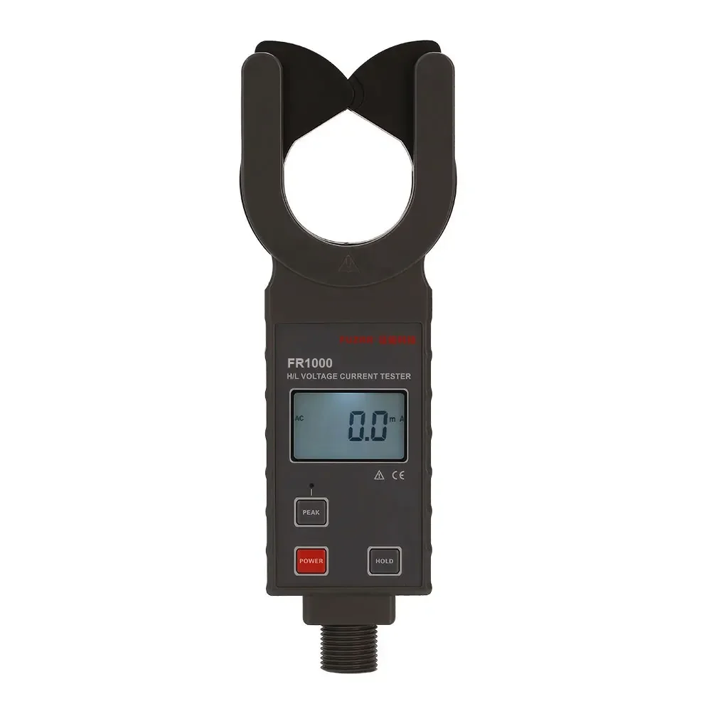 FR1000 USB Digital High/Low Voltage Automatic Measurement Tool Clamp Ammeter Black Voltammeter Clamps