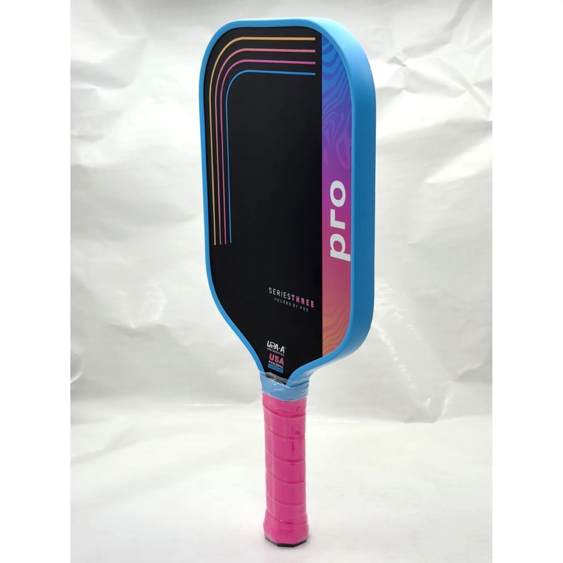 Thermoformed Foam Core Pickleball Paddles Textured Matte Finish T700 Carbon Fiber Pickleball Paddle Lightweight Design