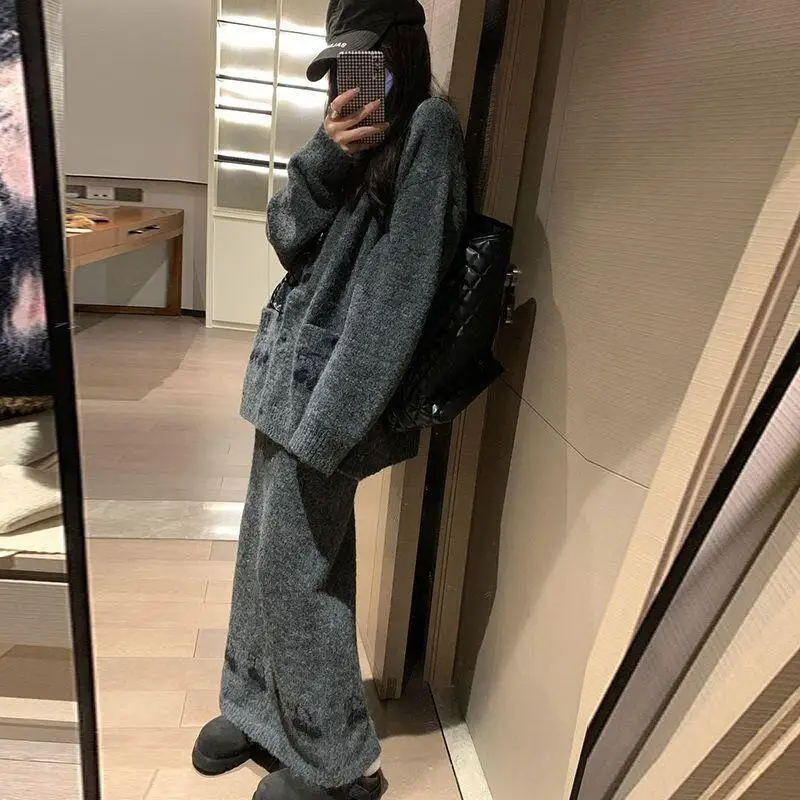 여성용 파자마 세트 따뜻한 겨울 파자마 패셔너블한 홈웨어 귀엽고 부드러운 파자마 세트 두꺼운 잠옷