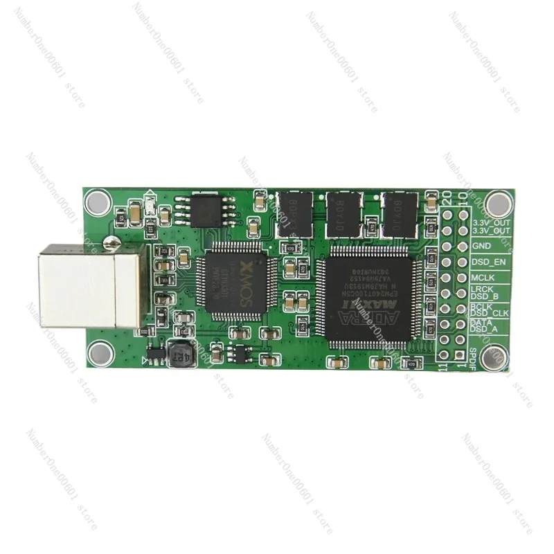 For CPLD USB Digital Interface Xu208 Module I2S SPDIF Output DSD512 Decoder Board Compatible With Italian Amanero For DAC