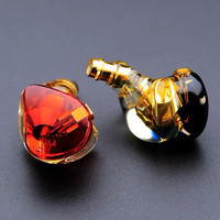 FENGRU Diy QZX-A1 Custom Made Resin Earphone HiFi Running Sport Headphone With MMCX Interface (Don't Including Cable)