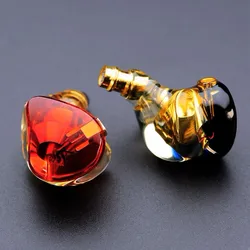 FENGRU Diy QZX-A1 Custom Made Resin Earphone HiFi Running Sport Headphone With MMCX Interface (Don't Including Cable)