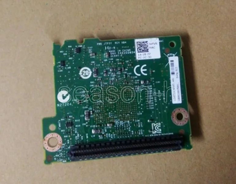 0JVFVR JVFVR Dual-Port 10 Gigabit Network Daughter Card Blade M620 M820 M630 M640 adapter