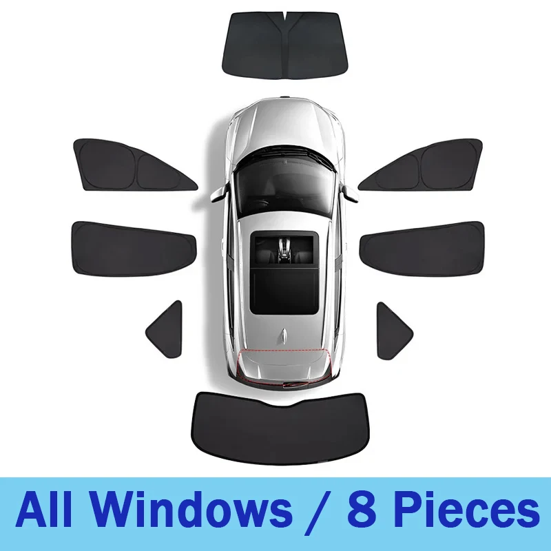 For Leapmotor C10 2024 2025 2026 Car Sunshade Curtains Cover Windshield Anti-UV Tool Visors Privacy Shield Part Auto Accessories image 3