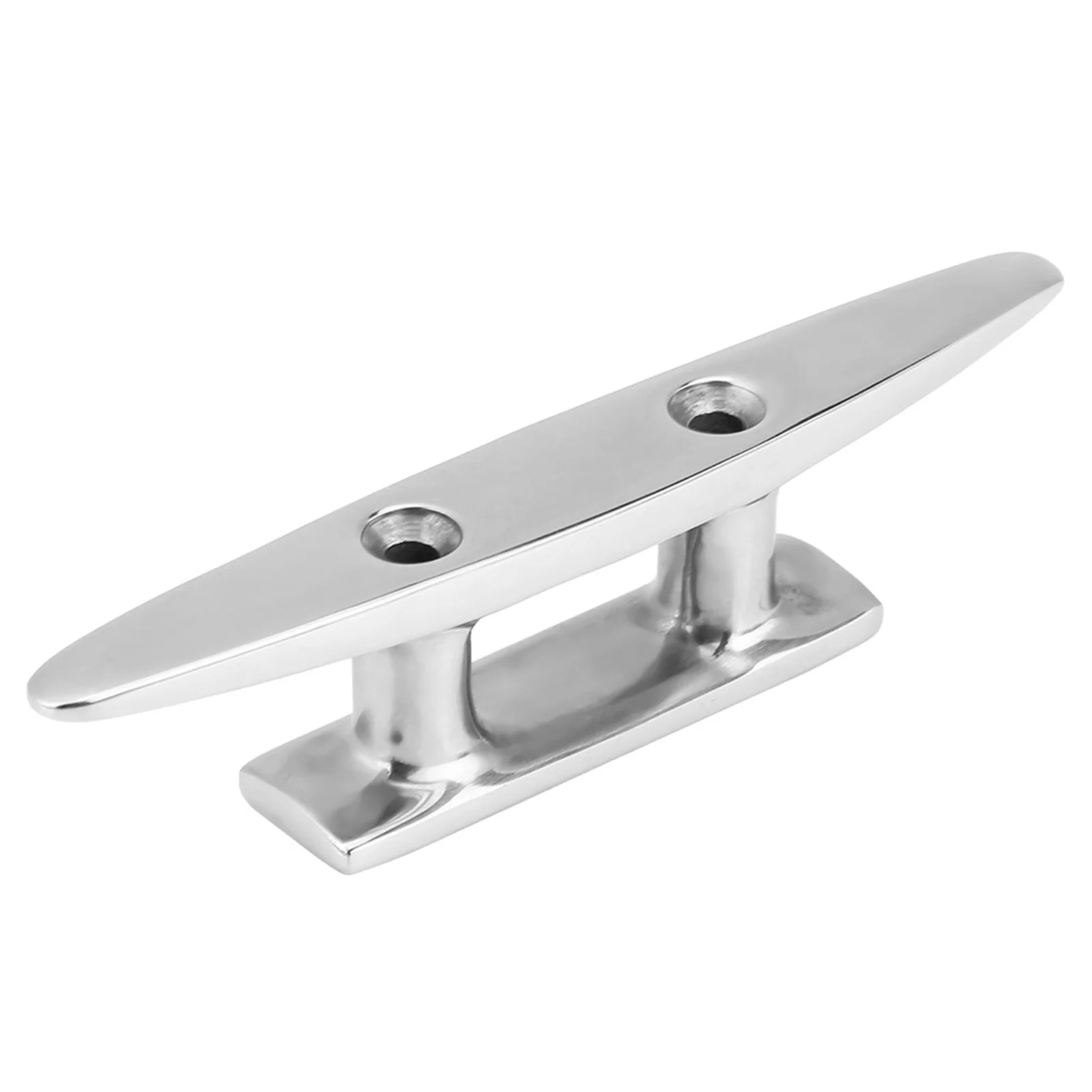 4 Inch Stainless Steel Boat Mooring Dock Deck Rope Cleat for Marine Yacht Stainless Boat Cleat Marine Cleat Boat Mooring Cleat