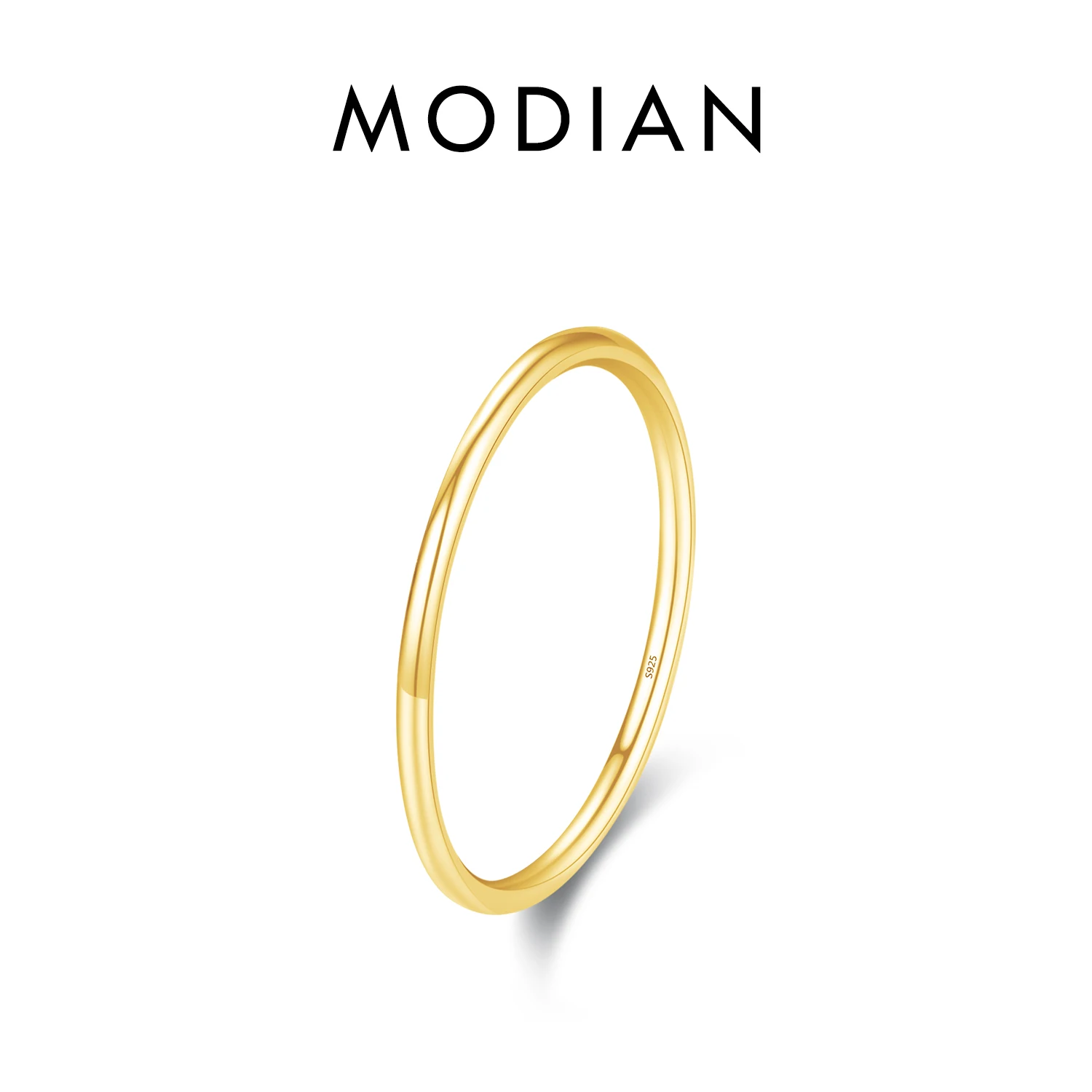 MODIAN Wave Ring Sterling Silver 3
