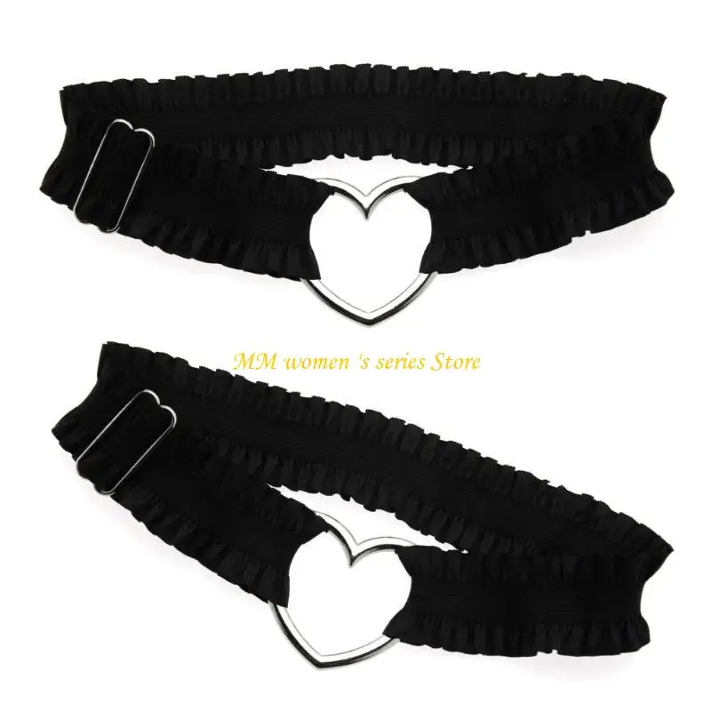 Q39C LEG GARLES LACE RUCHED HAYNEST for Sicslish Party Forms and Cosplay