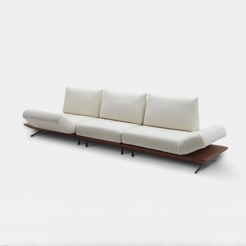 

Sofa Modern Minimalist Dynamic Island Sofa Living Room Home Designer Adjustable Multifunctional Fabric Sofa