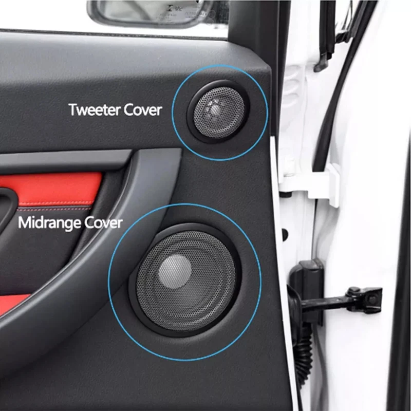 For BMW Front Rear Door Midrange Speaker Cover F30 F32 F33 F31 F34 F48 F36 F80 F39 X1 X2 3 GT 2 4 Series - Image 3