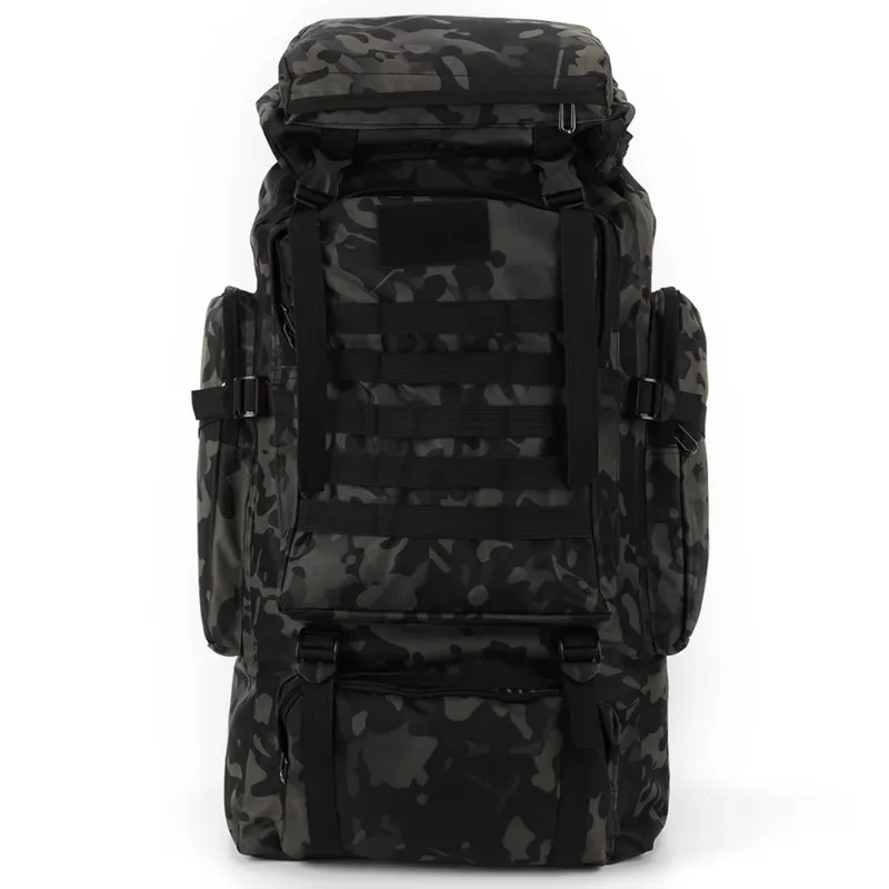 Factory Direct Compatible with80L Hiking Backpack Mountaineering Bag Climb Bag Tactical Backpacks Waterproof Mountain Climbing R