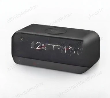 Multi in one Bluetooth speaker suitable for Apple 10W wireless charging, intelligent alarm clock, wake-up sound system