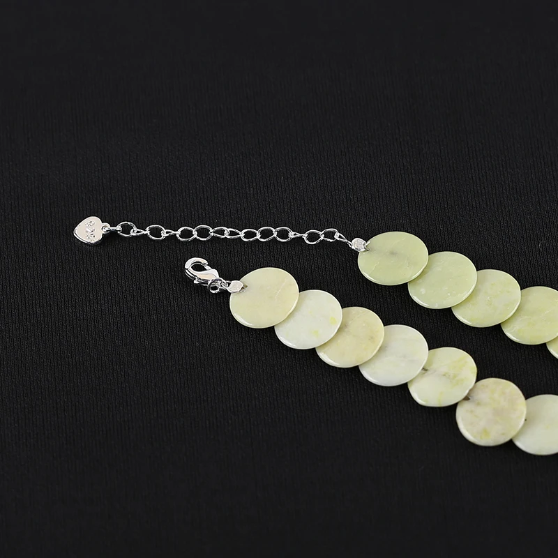 Natural Serpentine Quality Round Loose Beads Jewellery Making 14x3mm DIY Bracelet Necklace Beading Accessories