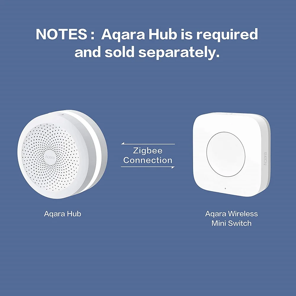 Aqara Wireless Mini Switch Zigbee Sensor One Key Control Button Smart Remote Control Home Automation for Homekit Xiaomi Mi Home