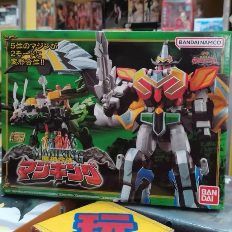 

В наличии BANDAI SMP Mahou Sentai Magiranger MagicKing 17.5CM Assembly Model Ver. Коллекция аниме-фигурок