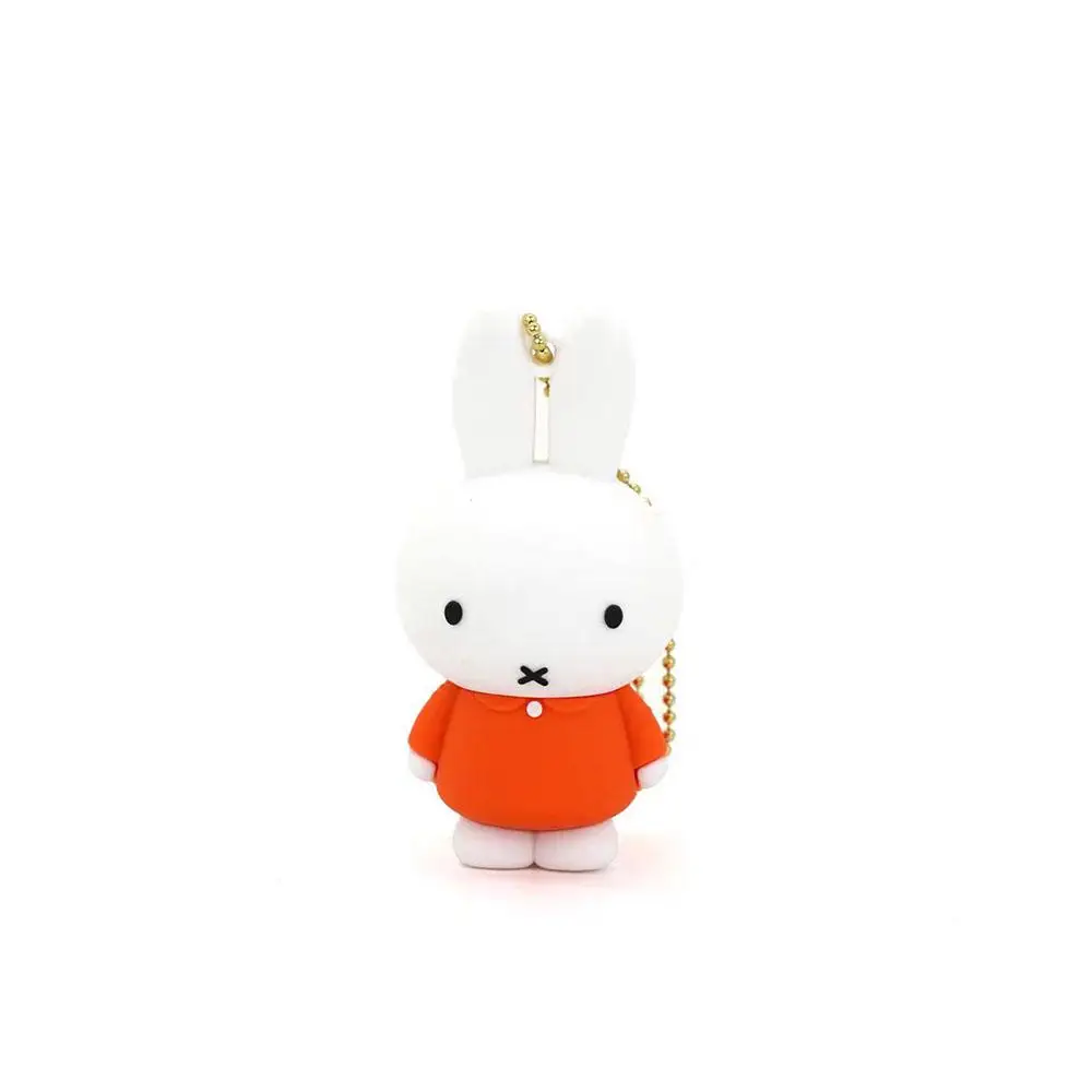 Miffy kawaii chave pingentes meninas mochila pingentes bonitos estudantes pingentes de telefone móvel bonecas presentes para amigos