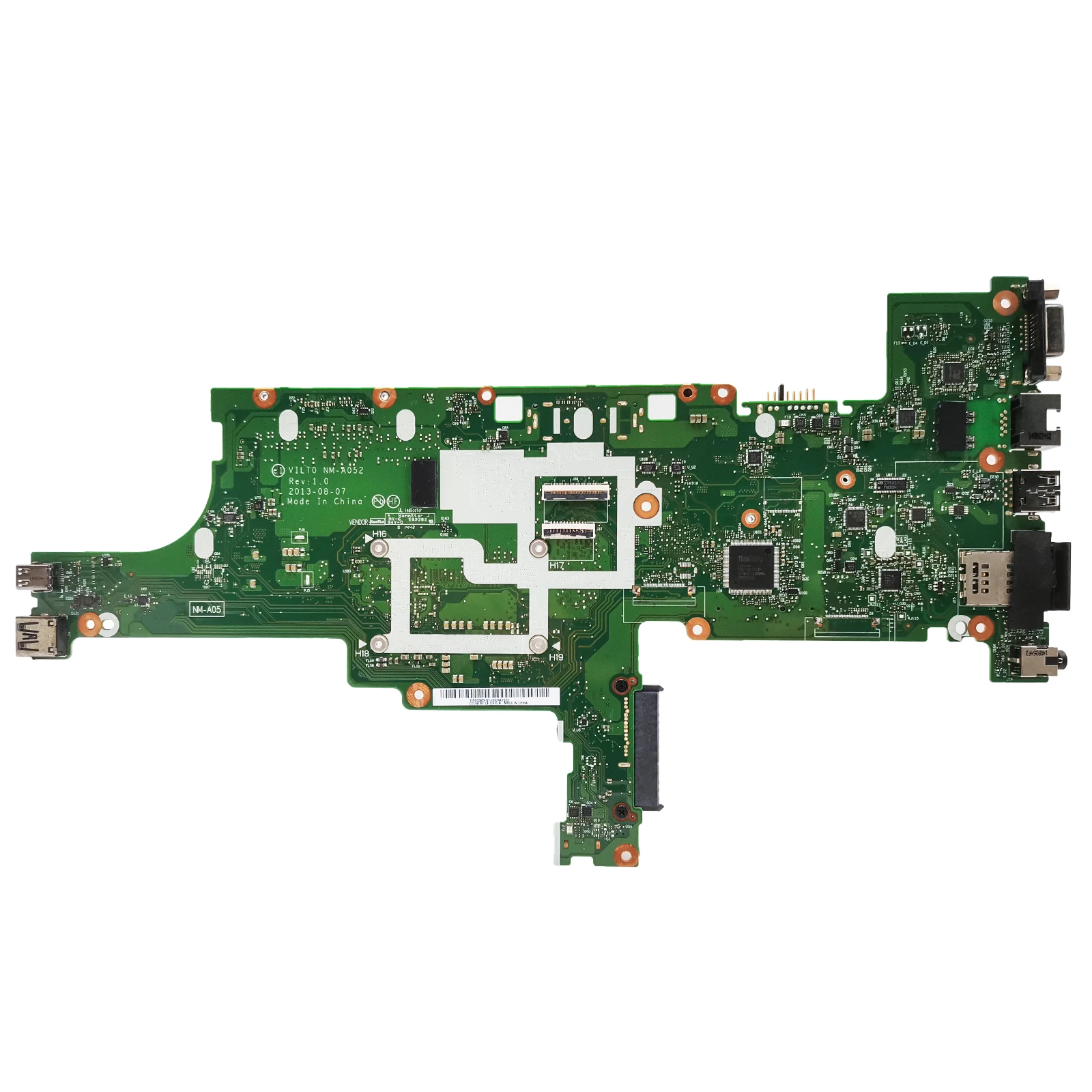 T440S Notebook Mainboard para Lenovo, ThinkPad Laptop Motherboard, totalmente testado, I5-4300U, 4GB de RAM, VILT0, NM-A052, FRU, 04X3901