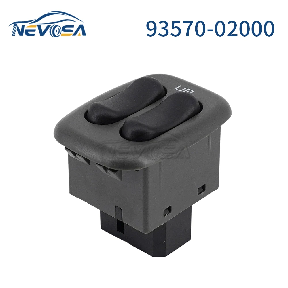 NEVOSA Power Window Switch For Hyundai Atos 1998-2002 Glass Lifter Control Button Regulator 93570-02000 9357002000 Z6M2M2