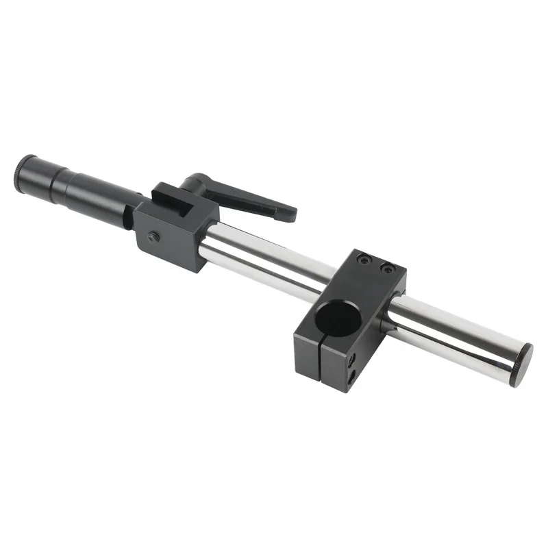 Diameter 25mm Heavy Duty Multi Axis Adjustable Metal Arm Support For Video Industry Microscope Table Stand Part Holder