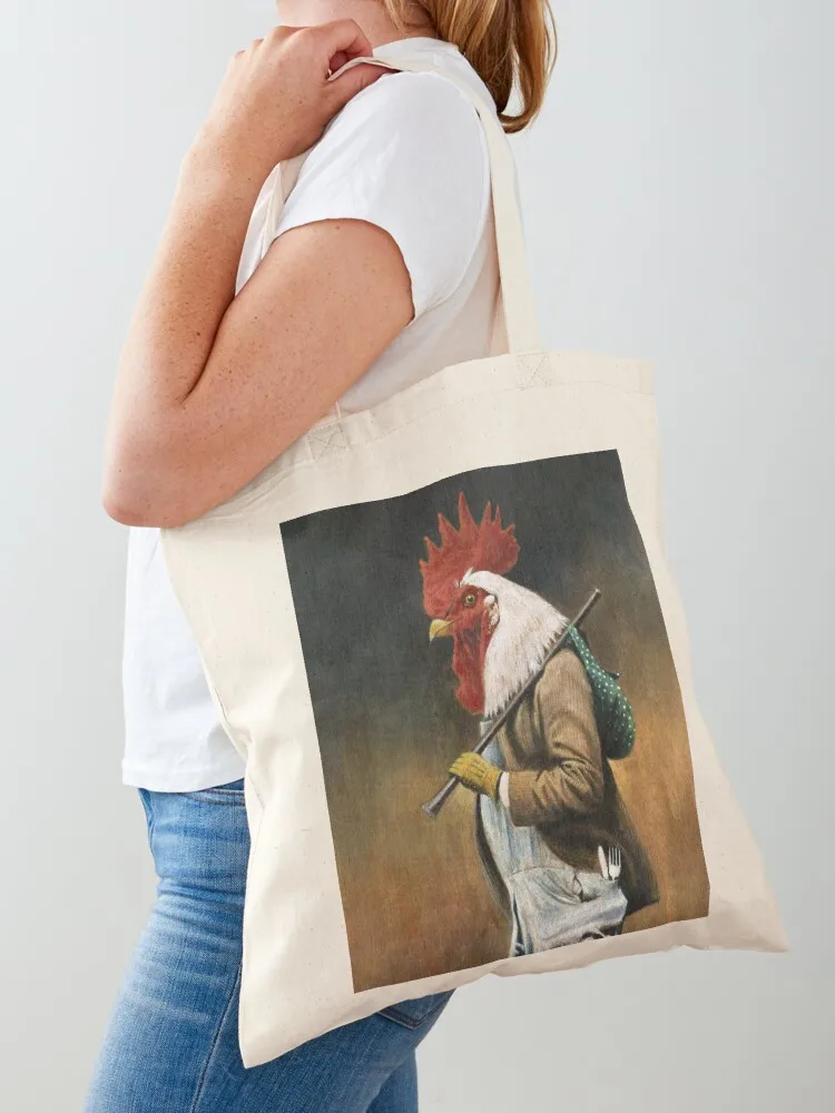 

Hobo Cockerel Tote Bag Canvas hand bags shopper bag women canvas personalized tote bag