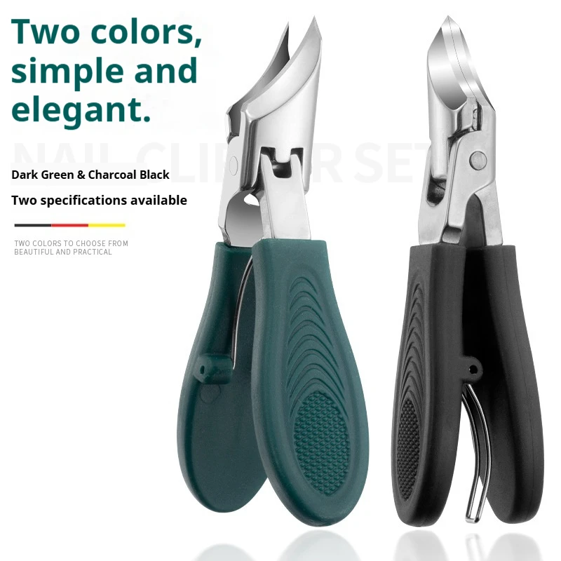 5 Stück Anti-Splash 25 °   Nagelknipser-Set mit schrägem Kante, professionelle High-End-Adlerschnabel, schräge Nageltrimmer, Werkzeuge für eingewachsene Zehennägel