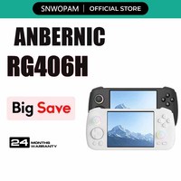 RG406H Android Handheld Game Console - 4 Inch IPS Screen, 8GB+128GB, 5000mAh | Gaming for PS2/PSP HDMI Output & TV Mode