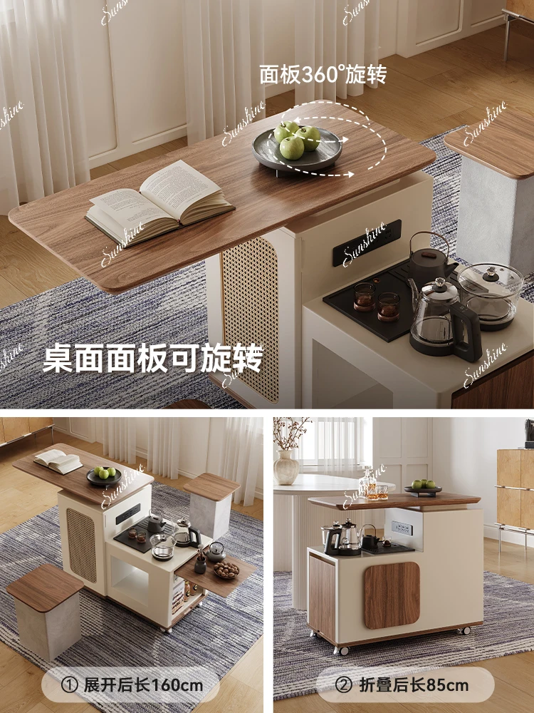 Movable home sofa side several one balcony tea table chair combination