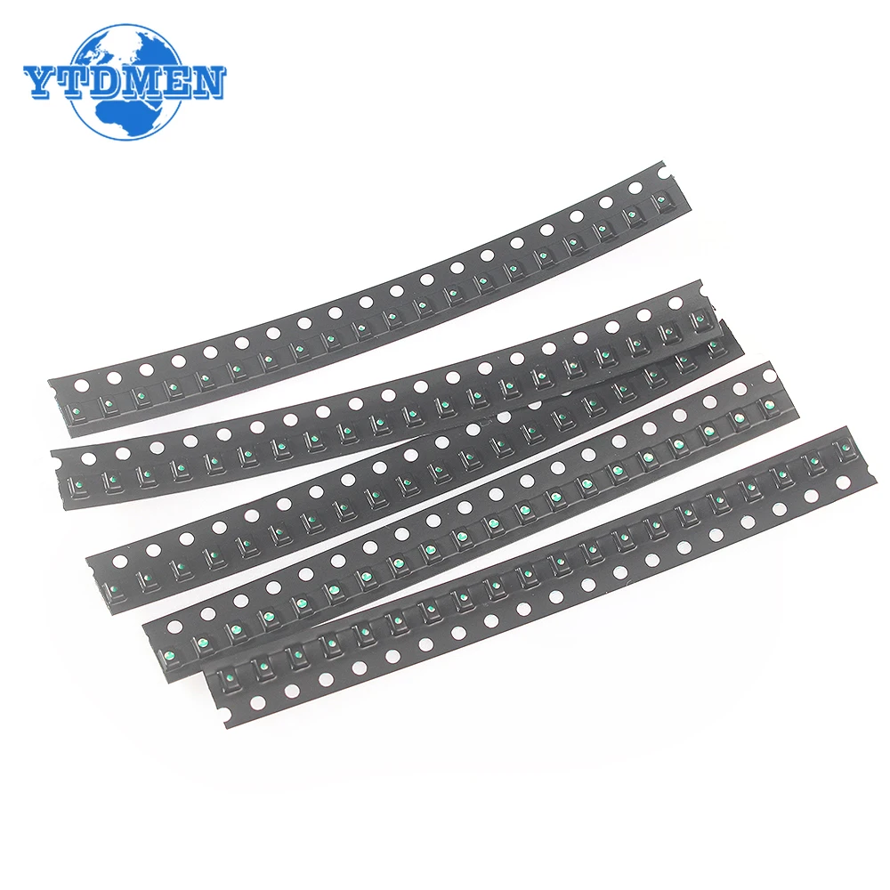 100 adet/200 adet 0805 SMD LED kırmızı sarı yeşil beyaz mavi ışık yayan diyot takım DIY elektronik bileşenler kiti