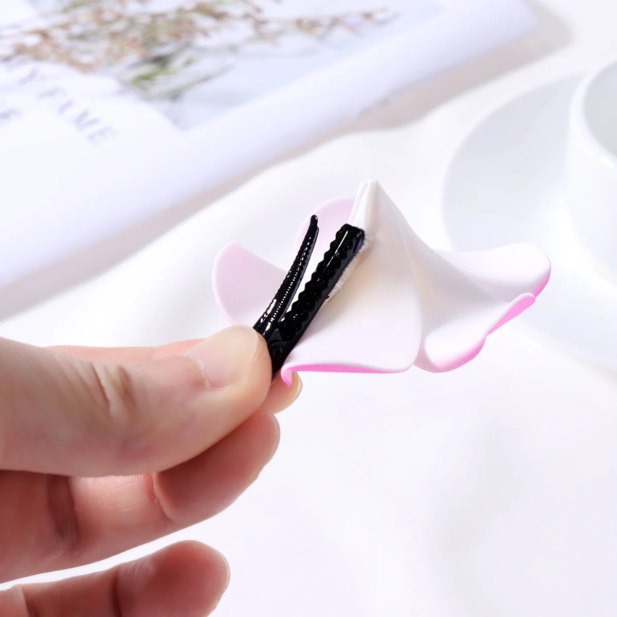 

FRCOLOR 48Pcs 2.4 Inch Hawaiian Plumeria Hair Accessories for Events Weddings Tropical Party Decor 12 Colors