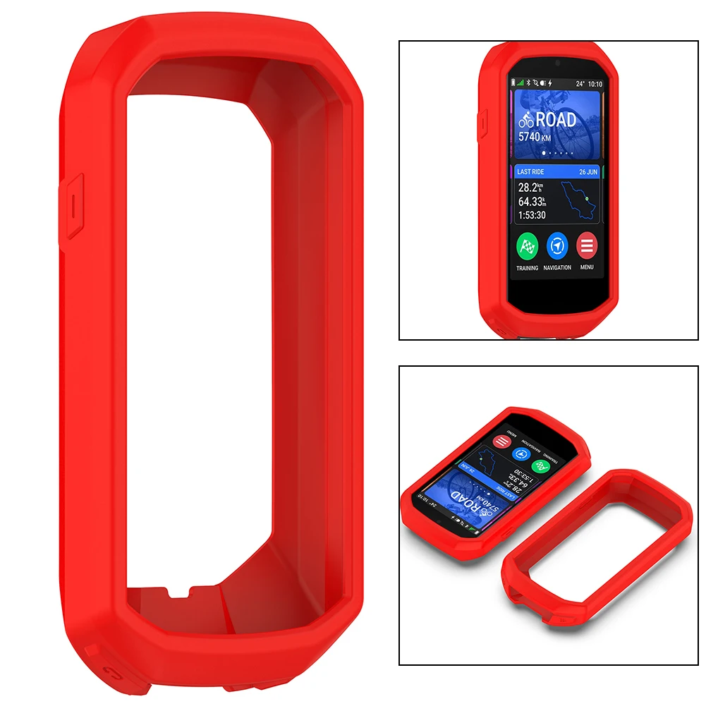 Silicone Case For Garmin Edge 1050 Protective Soft Bike GPS Computer Protector Cover Bike Bumper Skin Shell Accessories