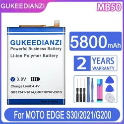 GUKEEDIANZI Replacement Battery MB50 5800mAh For Motorola Moto EDGE S30/2021/G200 XT2175-2