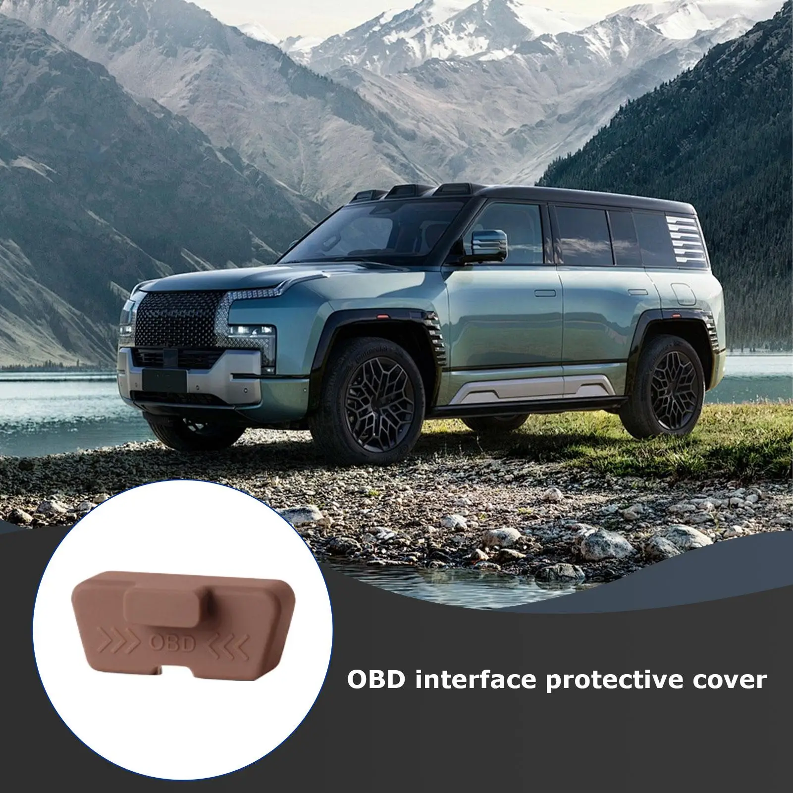 Silicone Car OBD Port Cover Waterproof Rust-proof General Protective Sleeve Dust durable Clogging Caps For Car Accessories view 3