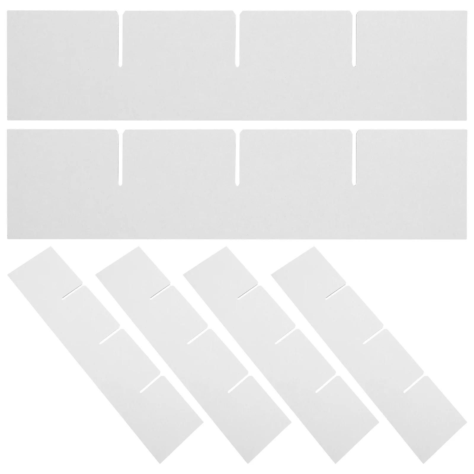 6pcs Cardboard Boxes For Moving Grid Design Packing Box Divider Dish Protector Medium Moving Boxes Divider Packaging Edge