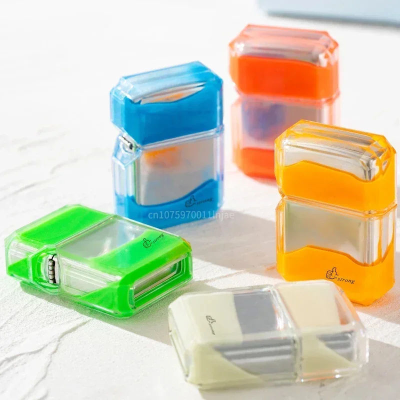 Luminous Quicksand Fluorescent Kerosene Lighter Colorful Transparent Compartment Shell Cool Inflatable Open Flame Lighter