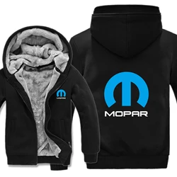 Felpe con cappuccio Mopar invernali uomo moda cappotto fodera in lana giacca felpe Mopar caldo felpa con cappuccio cappotto uomo HS-015