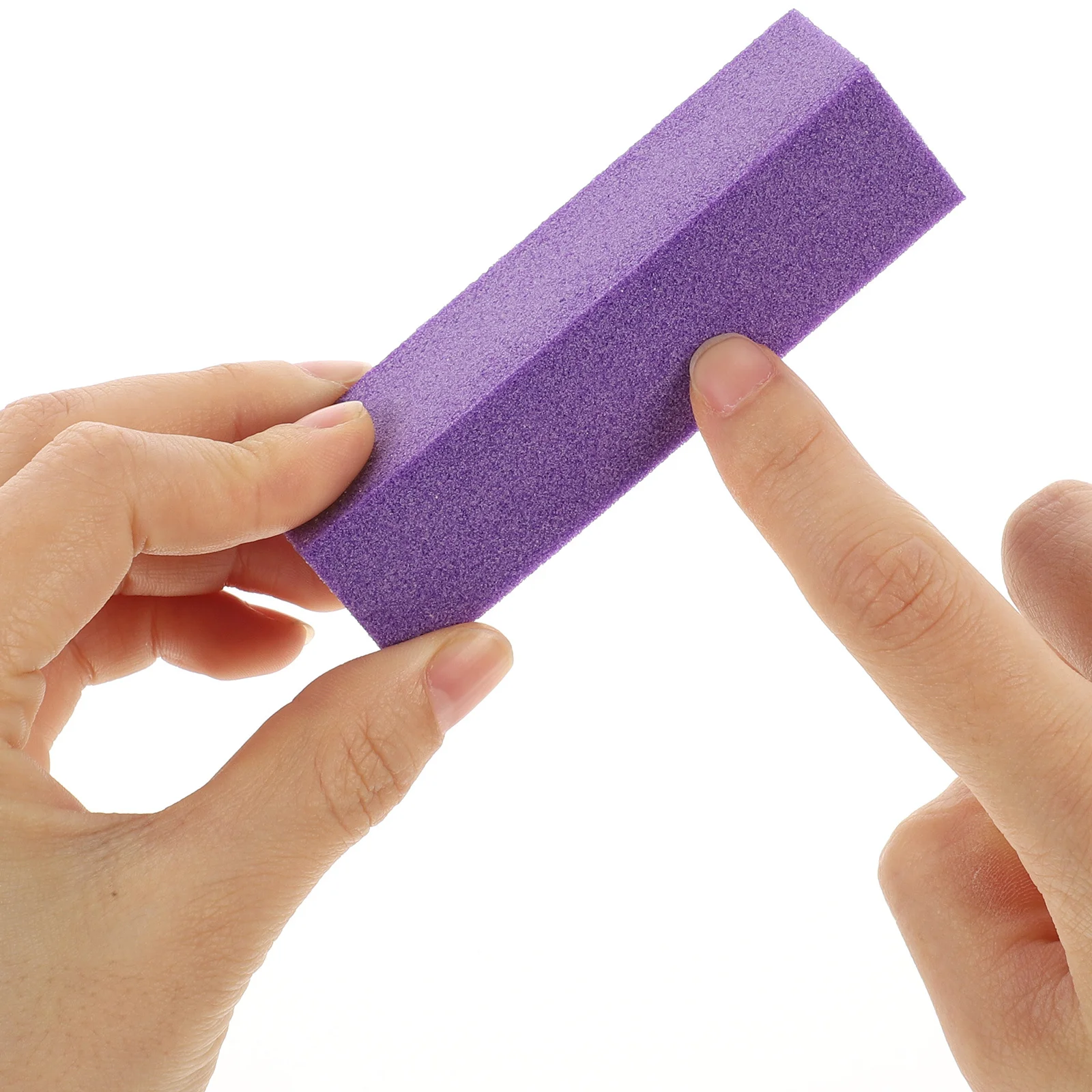 10Pcs Premium Nail Files Manicure Pedicure Tools 4 Sided Buffer Block Set Portable Smooth Polishing Travel Grooming Kit