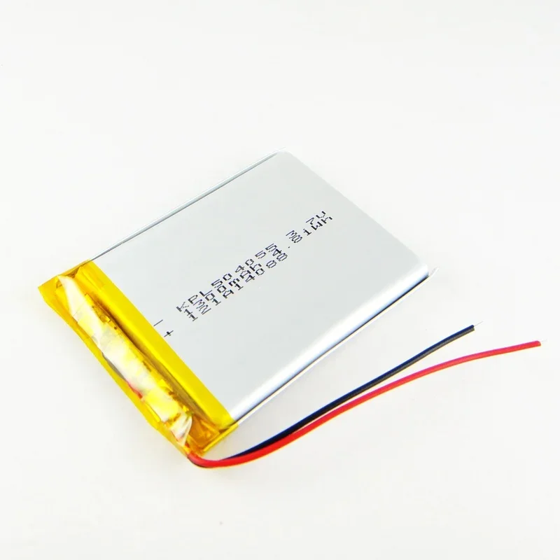 다크 브라운 리튬 폴리머 타코그래프 네비게이터 504055, 범용 충전, 1300mAh 충전식 리튬 이온 셀, 좋은 A, 3.7V, 신제품