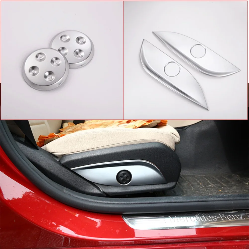 

Seat Adjust Panel Switch Button Cover For Mercedes Benz W212 W213 W205 E C GLC GLS Class 2015-2018 Interior Trim Car Accessories