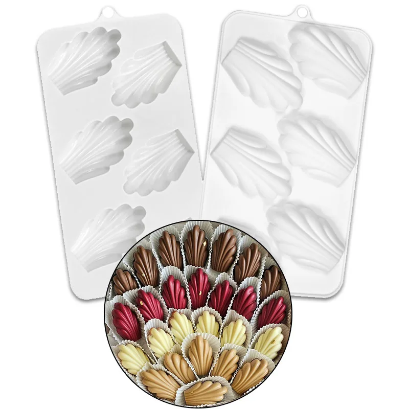 

Madeleine Mold Cake Pan Baking Mold Non-Stick Madeleine Cake Mold Silicone Baking Cake Mold DIY Kitchen Accessories Bakeware
